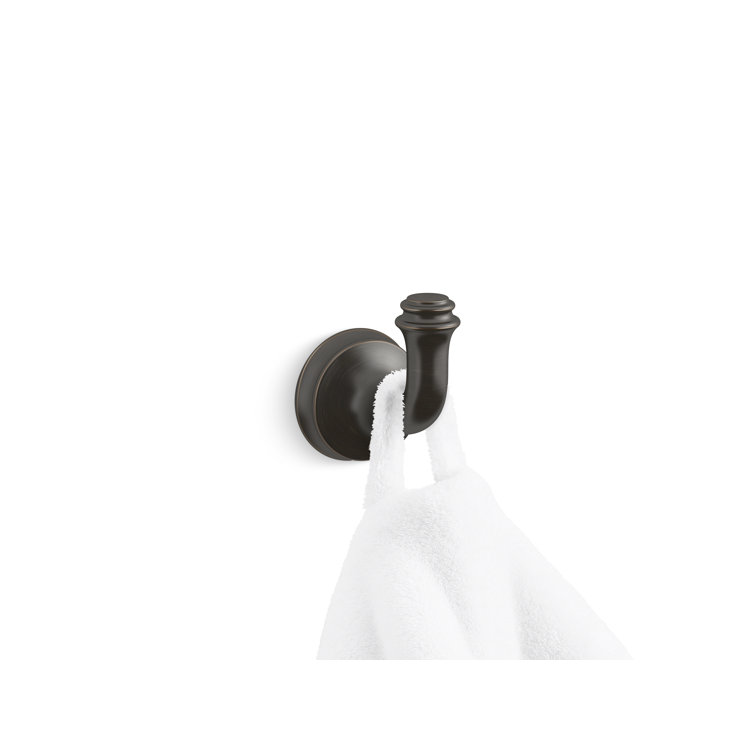 Oil-Rubbed Bronze Metal Wall-Mounted Robe Hook