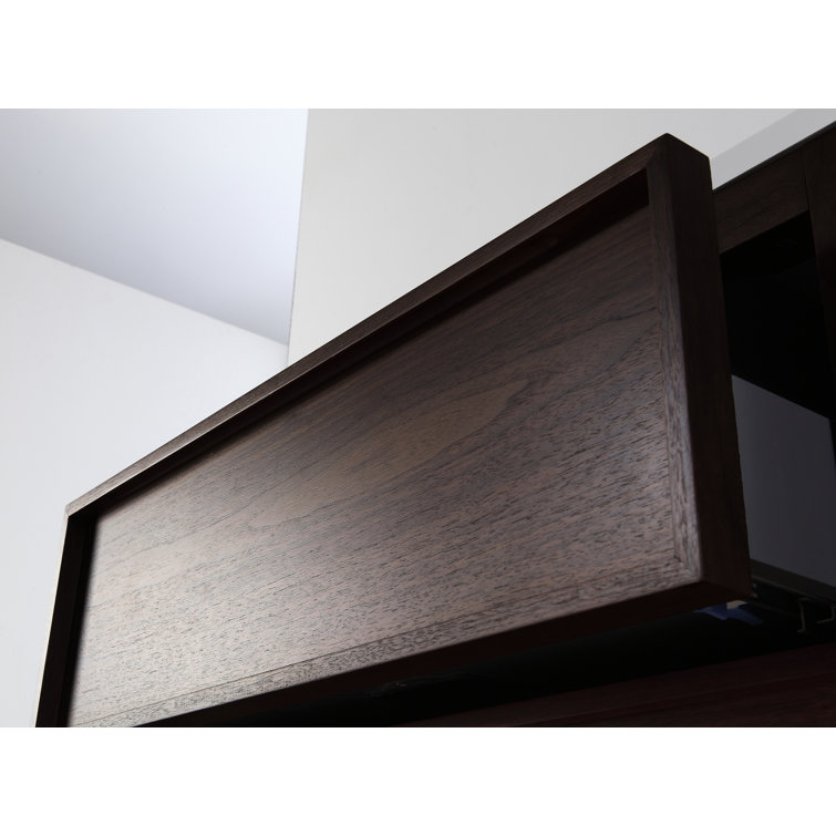 Gonzalo 24'' Dark Walnut Freestanding Single Bathroom Vanity