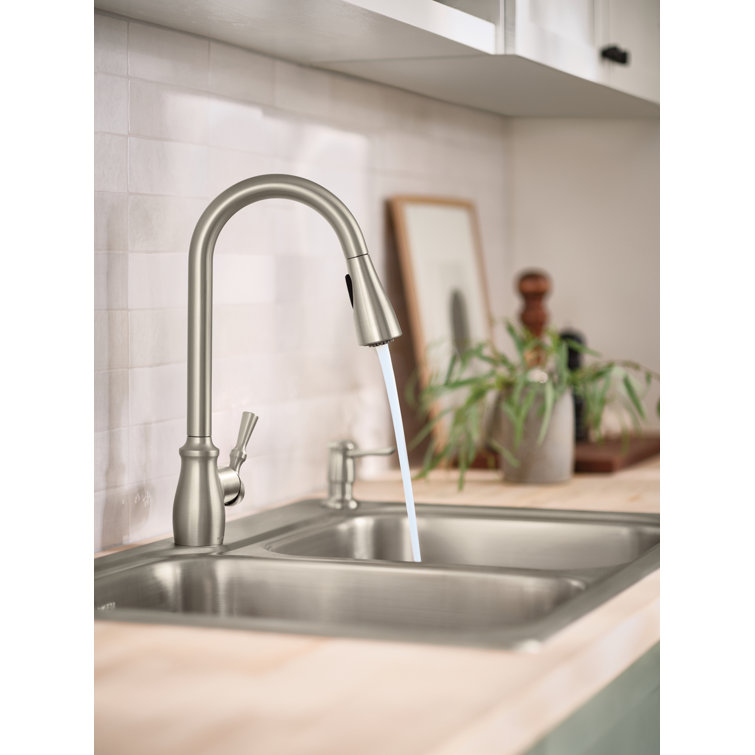 Lainie Dual-Mount 22 x 33-Inch Satin Stainless Steel Double Bowl Sink Kit