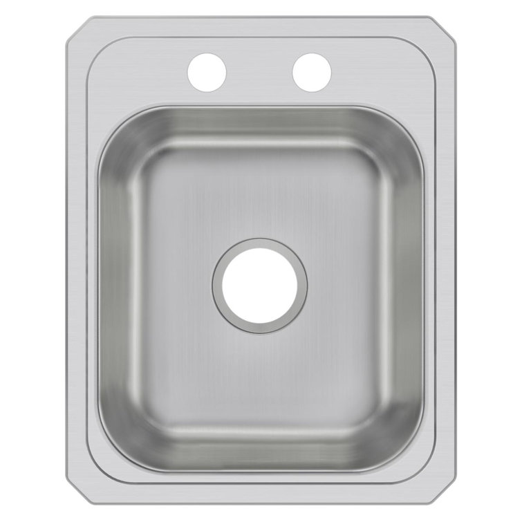 Celebrity 17" x 21" Stainless Steel Drop-In Kitchen Sink