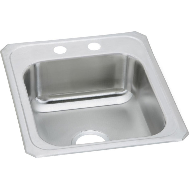 Celebrity 17" x 21" Stainless Steel Drop-In Kitchen Sink