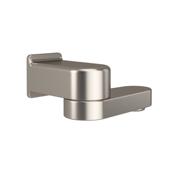 Brushed Nickel Fold Away Diverter Tub Spout