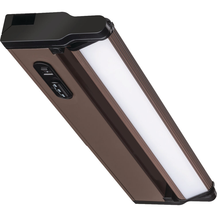 Bronze Swivel 30'' LED Under Cabinet Light Bar with Adjustable White