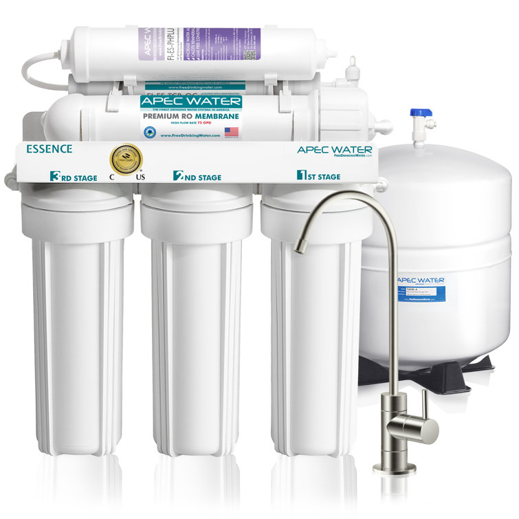 APEC 75 GPD 6-Stage Alkaline Mineral Reverse Osmosis Water Filtration System