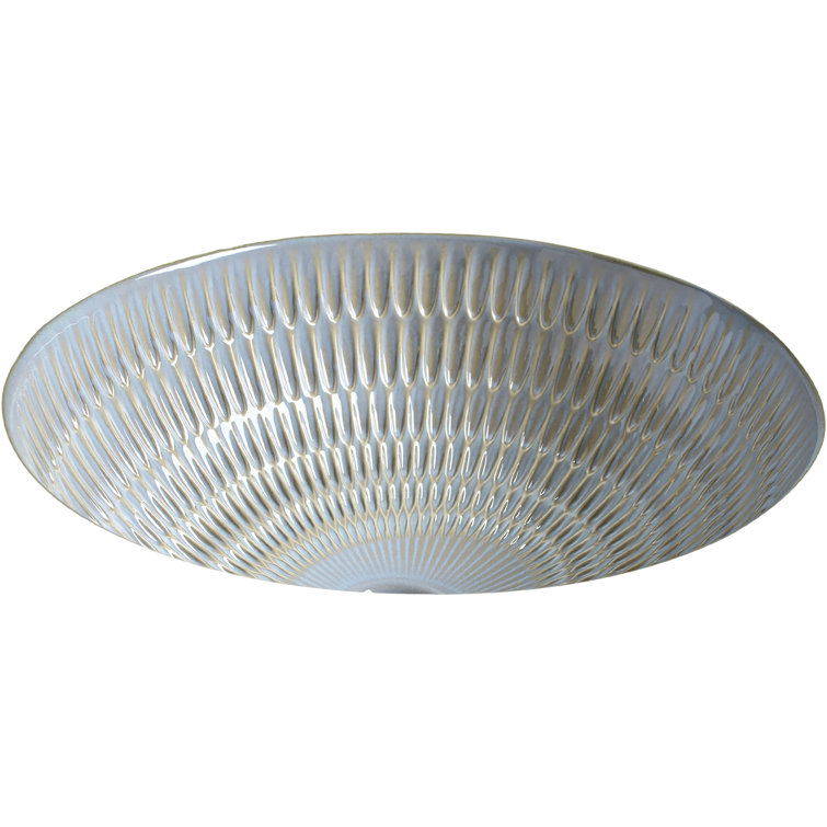 Derring Oval Undermount Ceramic Bathroom Sink, 19" Bluestone Rutile