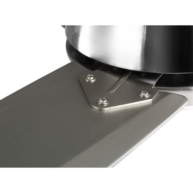 Oriole 60'' Brushed Nickel Ceiling Fan with LED Light and Remote