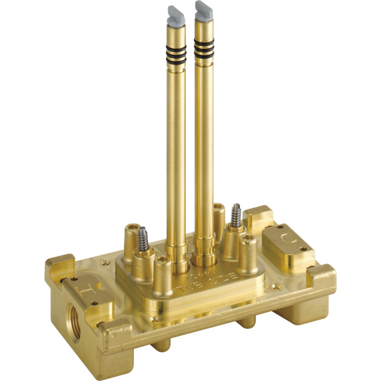 Brass Single-Handle Freestanding Tub Filler Rough-In Valve