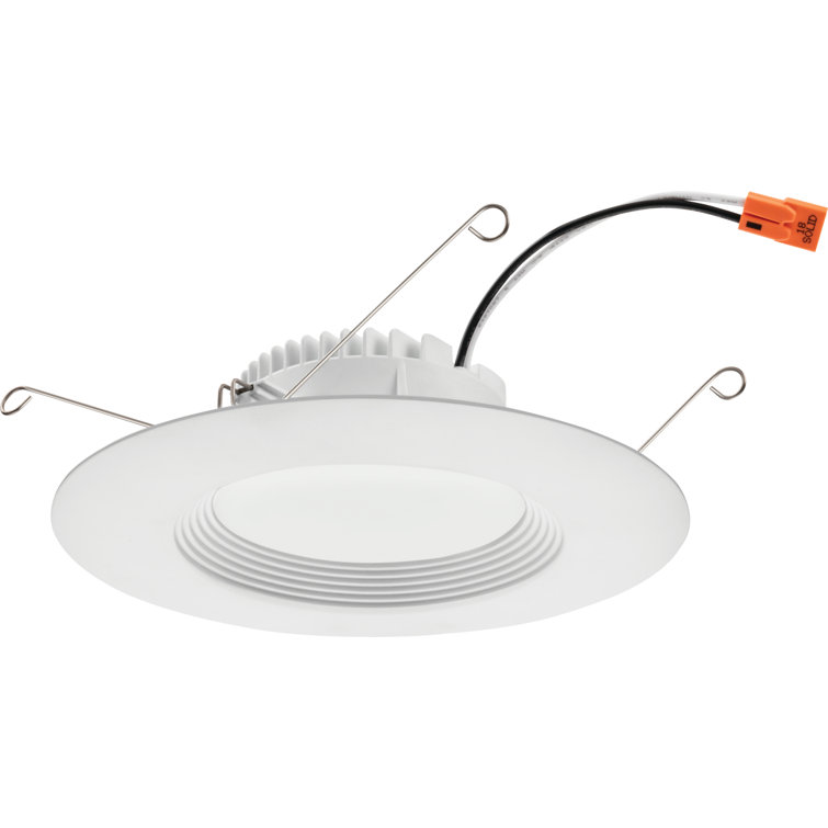 6'' White Dimmable LED Retrofit Recessed Lighting Kit