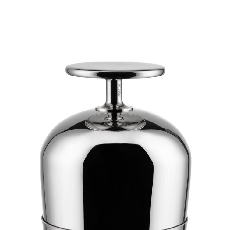 Parisienne Silver Stainless Steel Cocktail Shaker