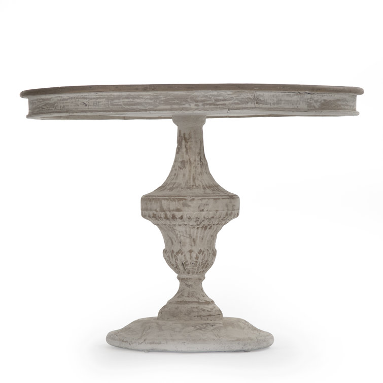 Mid-century Modern Grey Reclaimed Elm Poplar Dining Table