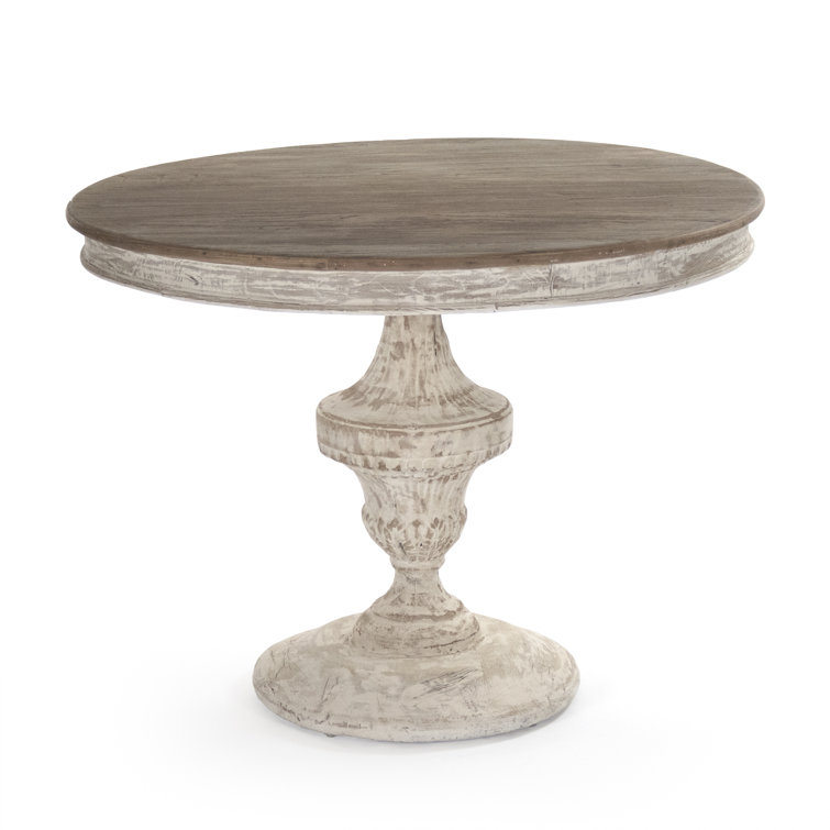 Mid-century Modern Grey Reclaimed Elm Poplar Dining Table