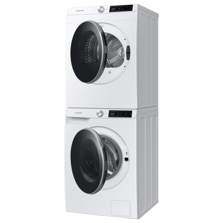 Samsung 4.0 cu. ft. White Smart Electric Dryer with AI Dial