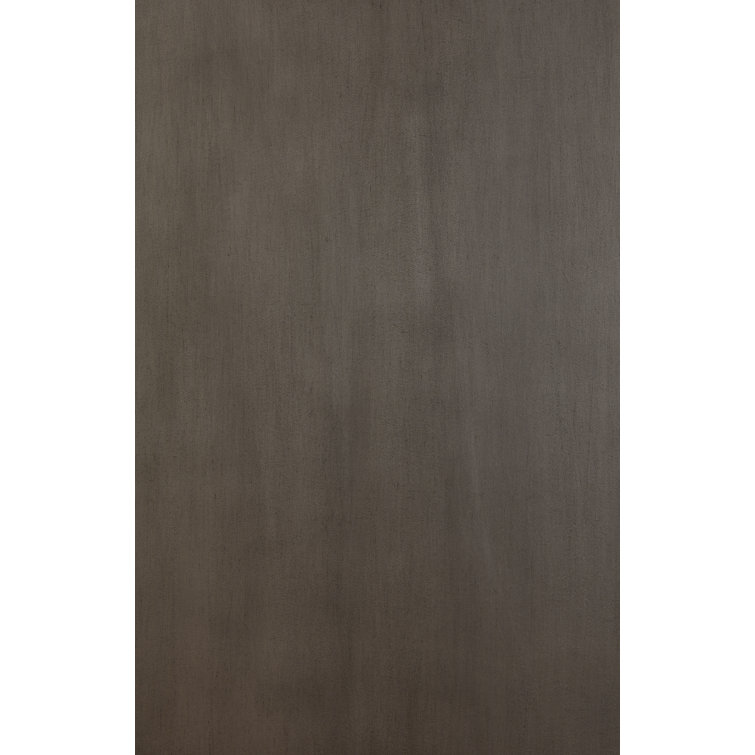 Gray Queen Transitional Metal Frame Wood Headboard Bed
