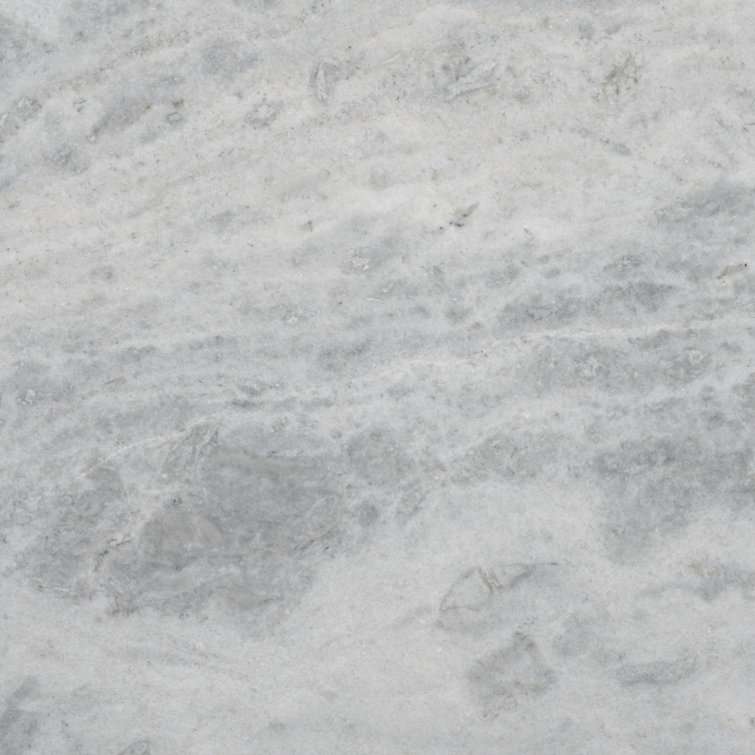 Beckton 41'' Natural Light Grey Genuine Marble Coffee Table