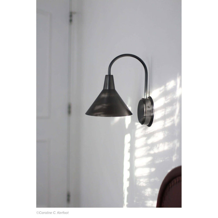 Oil Rubbed Bronze Industrial Direct Wired 1-Light Sconce