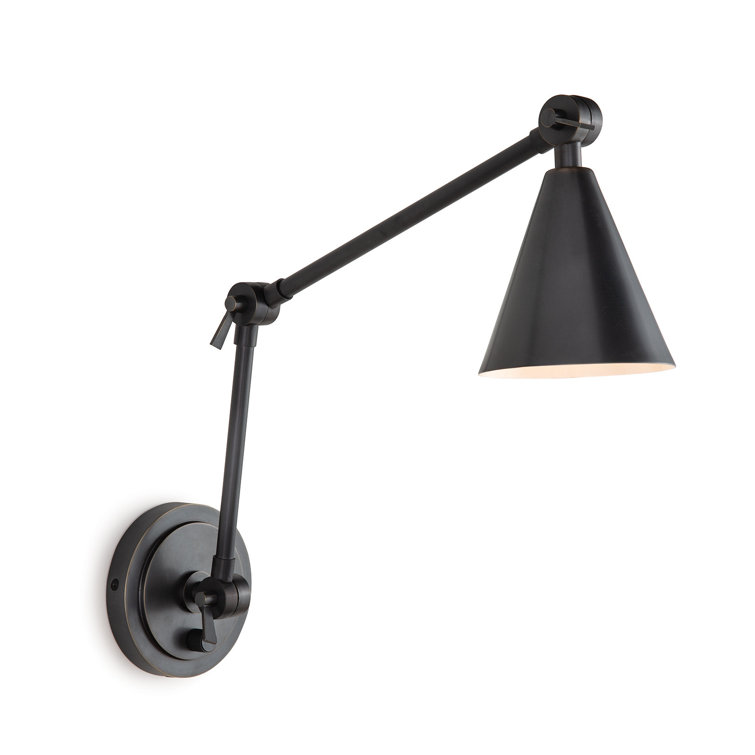 Oil Rubbed Bronze Adjustable Dimmable Wall Sconce