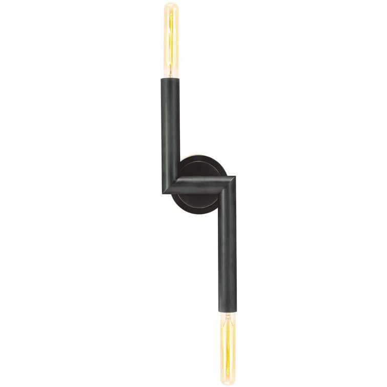 Elegant Oil Rubbed Bronze Dimmable Wall Sconce, Dual-Light
