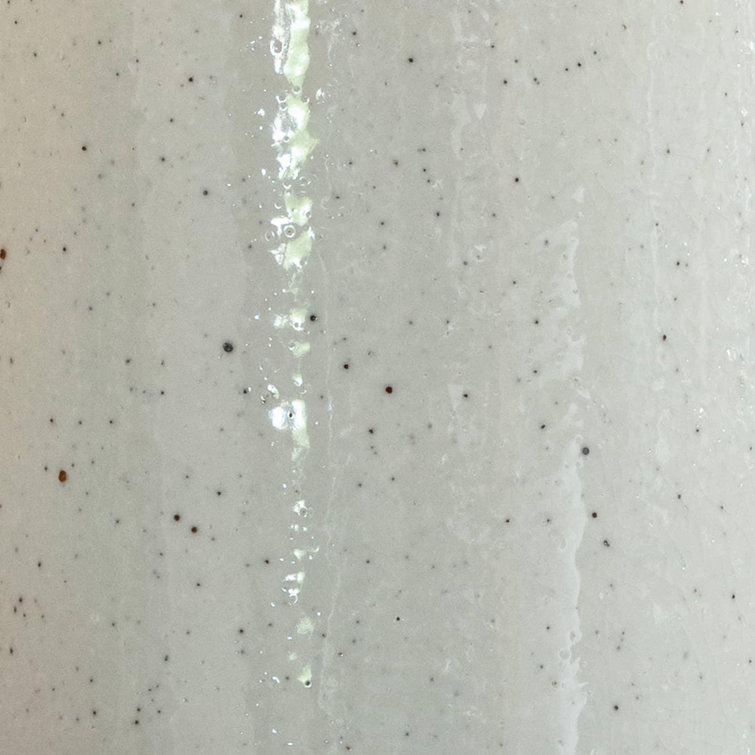Markus White Ceramic Table Lamp with Linen Shade and Polished Nickel Accents