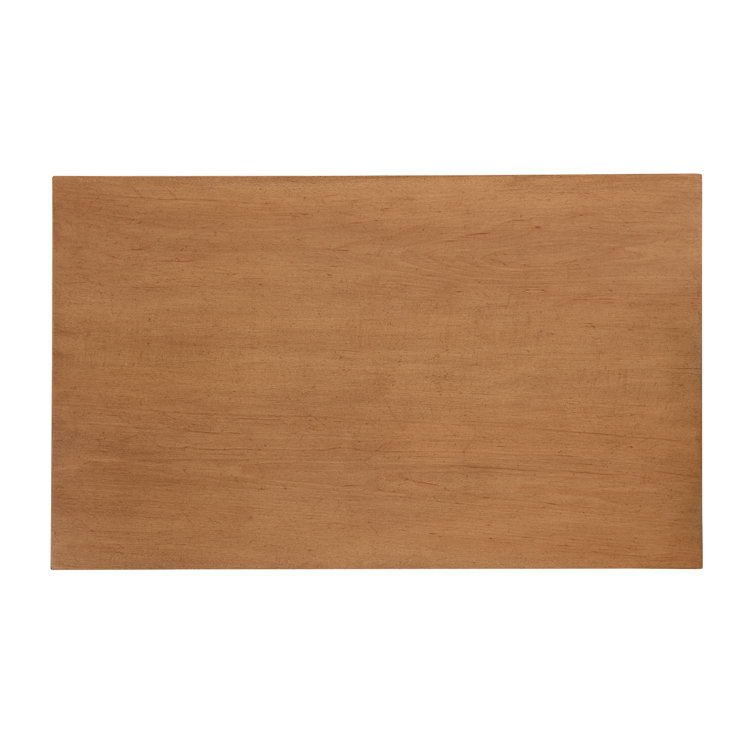 Barclay Mid-Century Modern Solid Wood 2-Drawer Nightstand in Brown