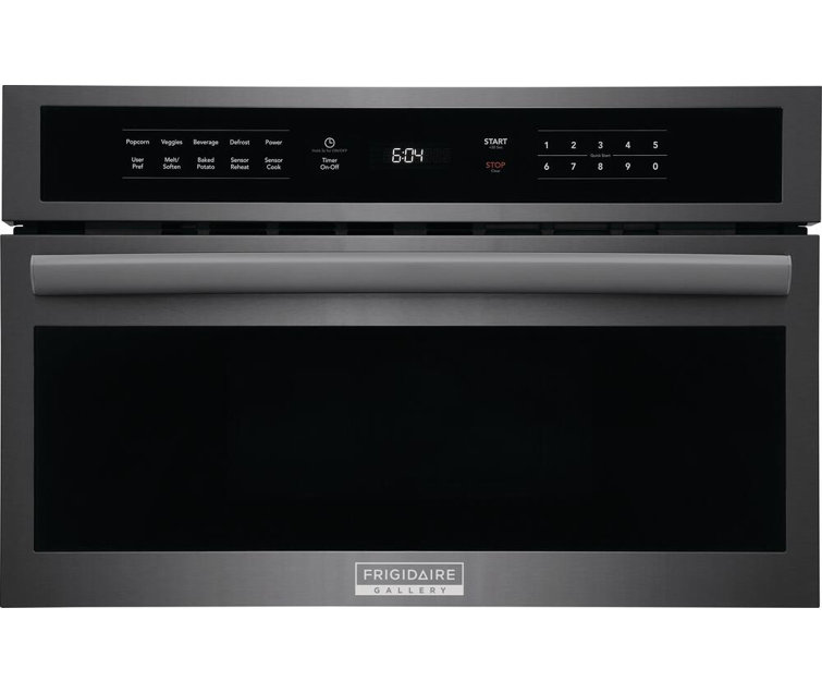 Frigidaire Gallery 30" Black Stainless Steel Built-In Microwave Oven