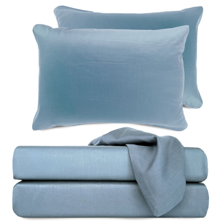 Ivory Queen Bamboo Viscose Cooling Bed Sheet Set