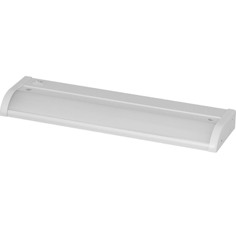 Satin White 11.5" LED Under Cabinet Bar Light