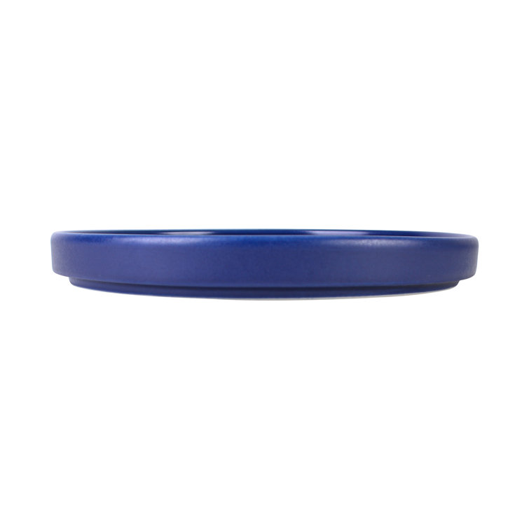 Kaden Blue Porcelain 12-Piece Dinnerware Set for 4