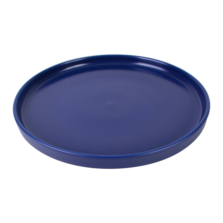 Kaden Blue Porcelain 12-Piece Dinnerware Set for 4