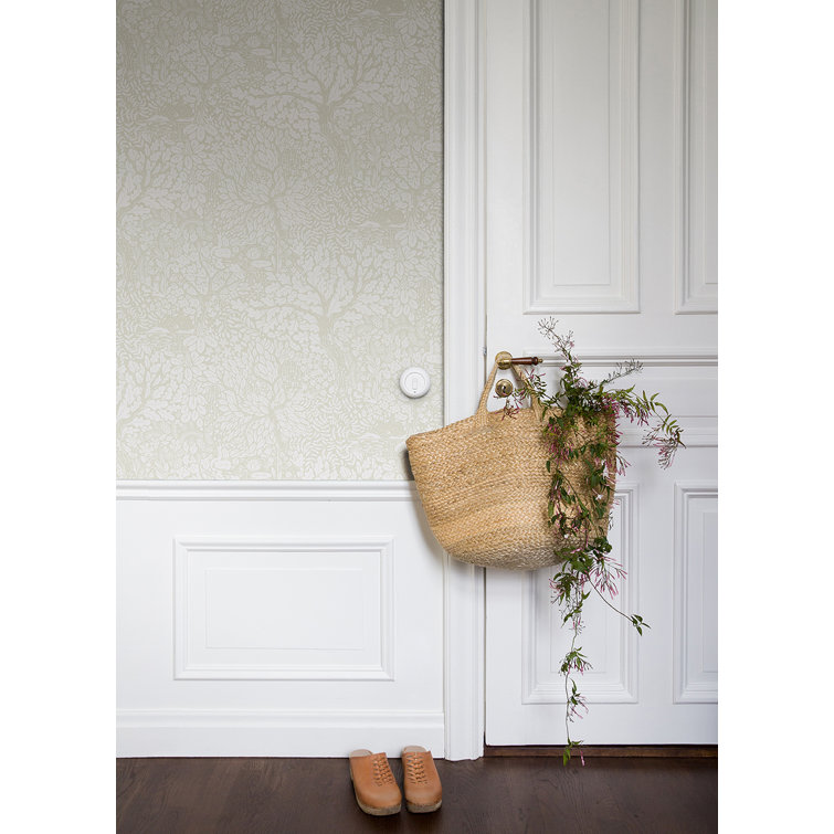 Cream Forest Sanctuary Non-Woven Wallpaper Roll