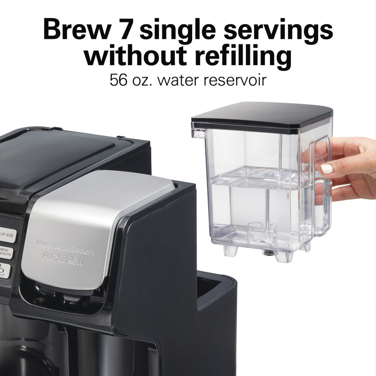 Hamilton Beach Black FlexBrew Trio 2-Way Coffee Maker