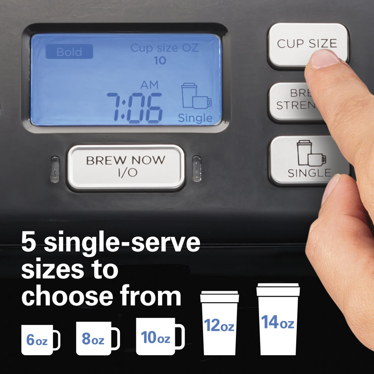 Hamilton Beach Black FlexBrew Trio 2-Way Coffee Maker