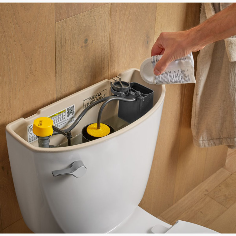 White High Efficiency Two-Piece Elongated Toilet