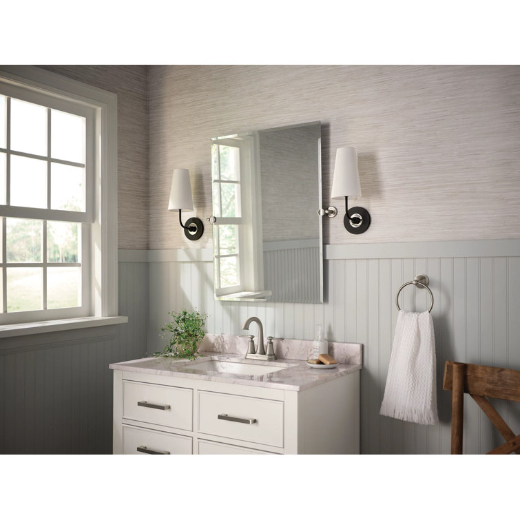 Ellicott Spot Resist Brushed Nickel 2-Handle Bathroom Faucet