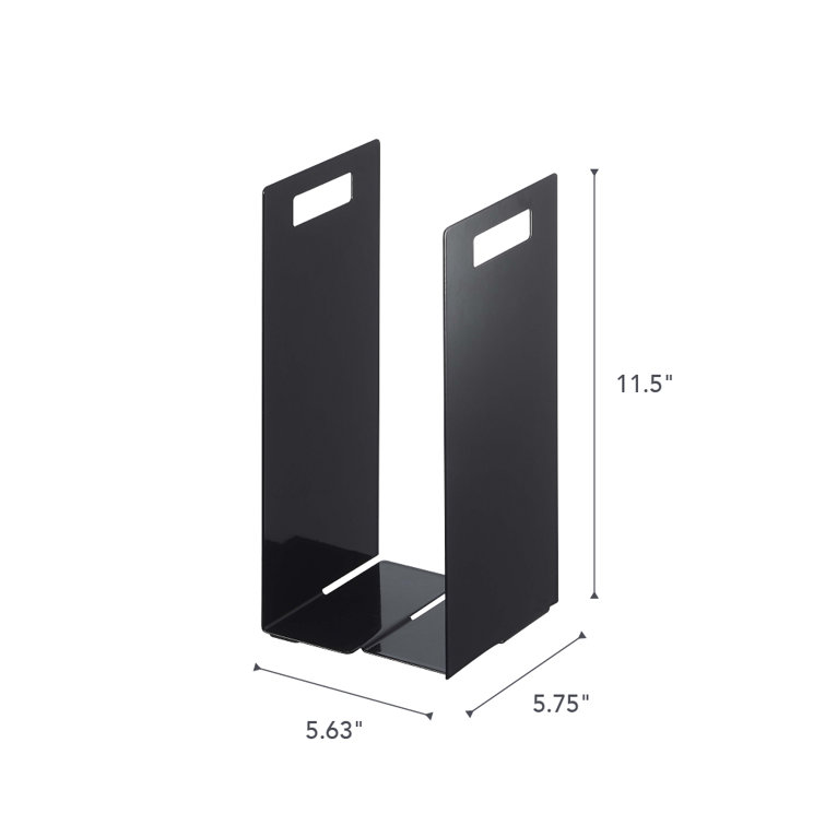 Black Steel Interlocking Towel Storage Organizer