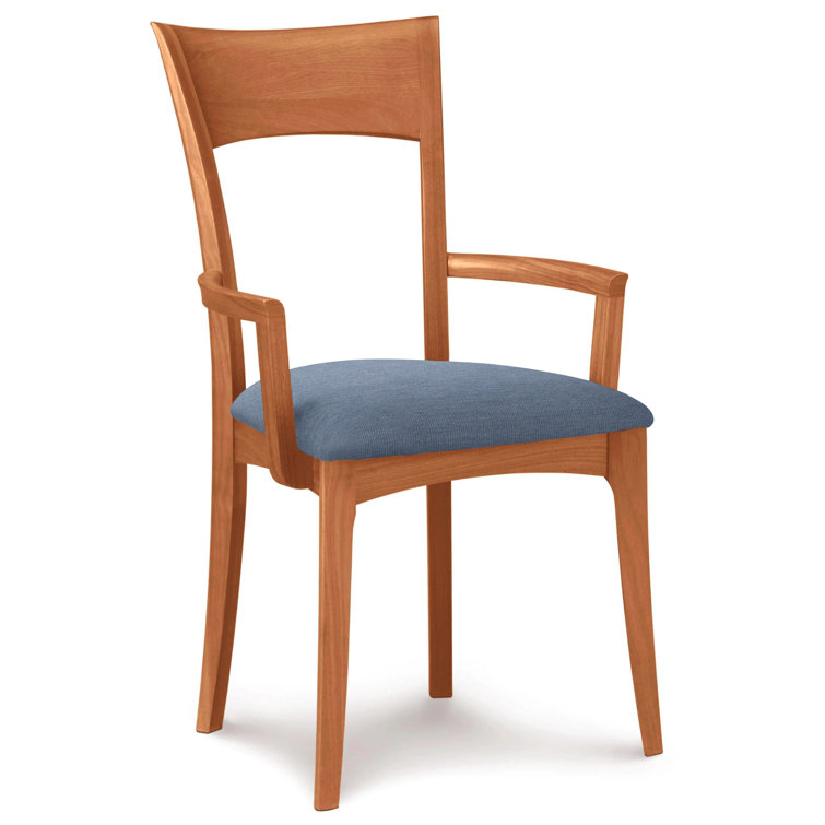 Ingrid Natural Cherry Upholstered Dining Chair