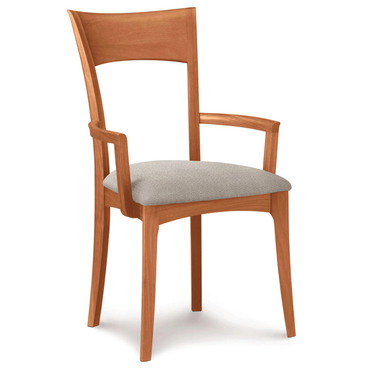 Ingrid Natural Cherry Upholstered Dining Chair