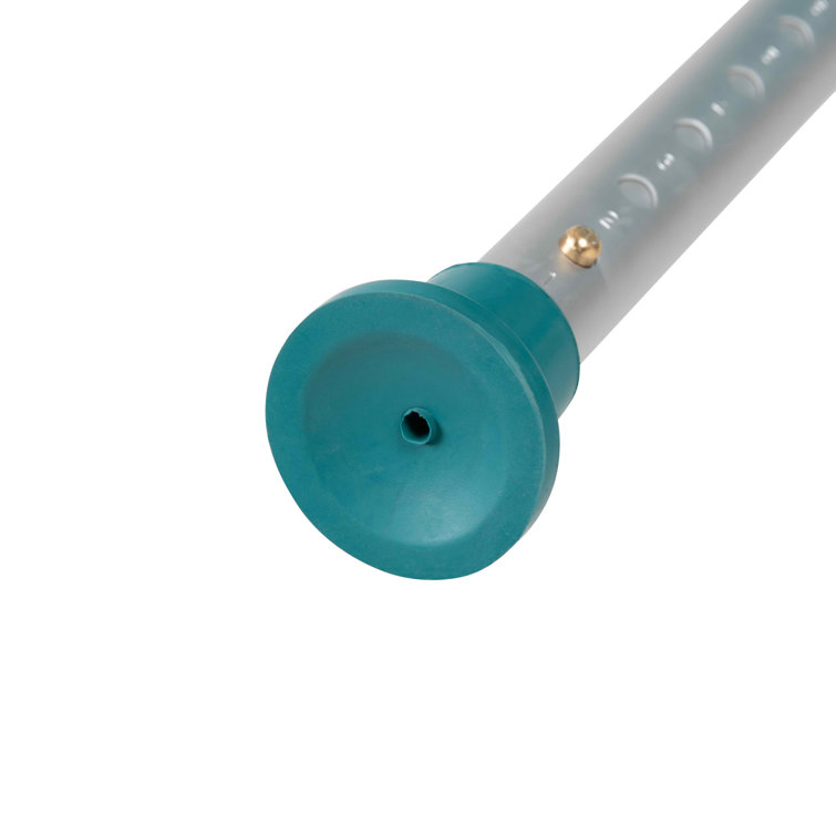 Hercules 300 Lb. Capacity Teal Adjustable Shower Chair with Arms