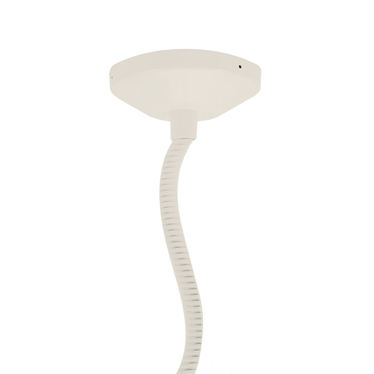 96-Inch White Flexible Power Feed for Track Lighting