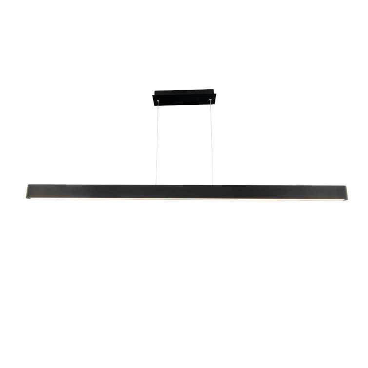 Volo 54" Black Glass LED Indoor/Outdoor Pendant
