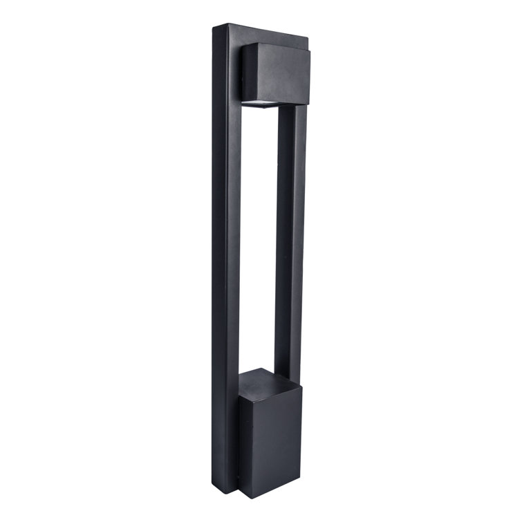 Black Aluminum LED Pathway Light with Acrylic Diffuser