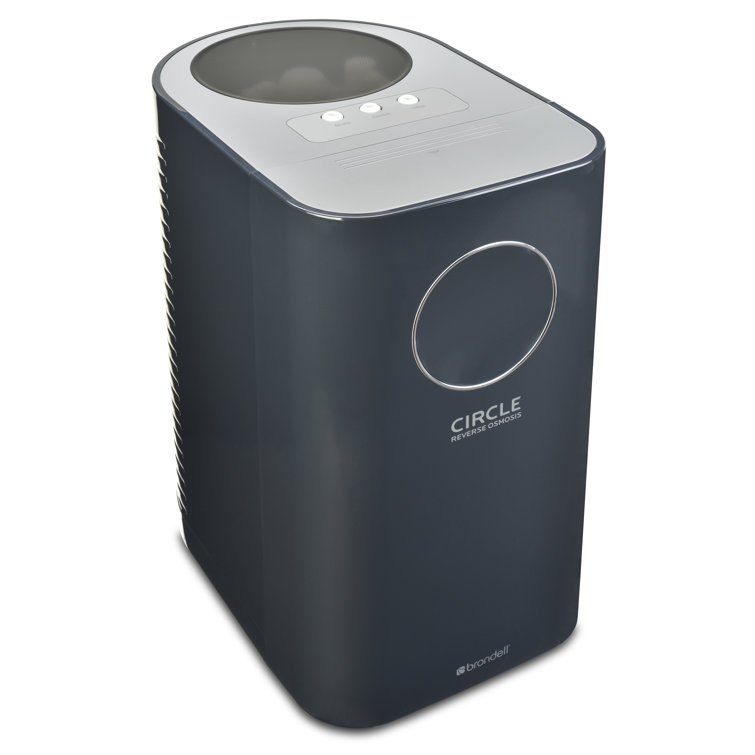 Black Reverse Osmosis Water Filtration System with Chrome Faucet