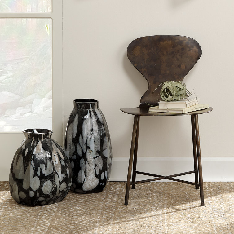 McCallan Acid Washed Metal Dining Chair