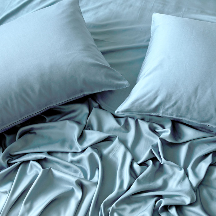 King White Hypoallergenic Bamboo Viscose Pillowcase Set