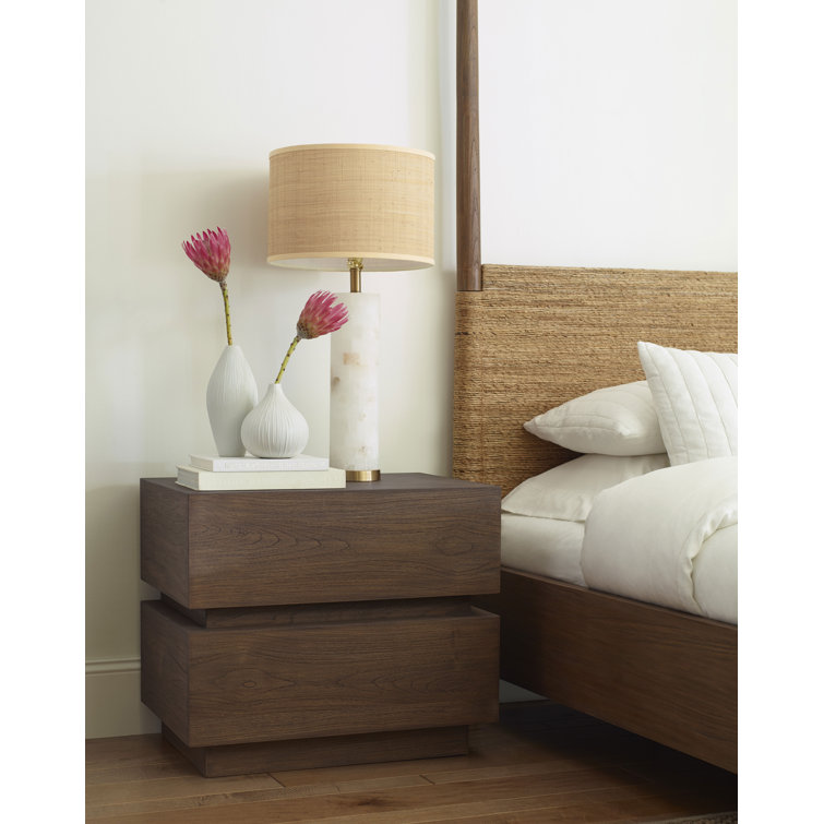 Thane Mesa 2-Drawer Malibu-Inspired Nightstand