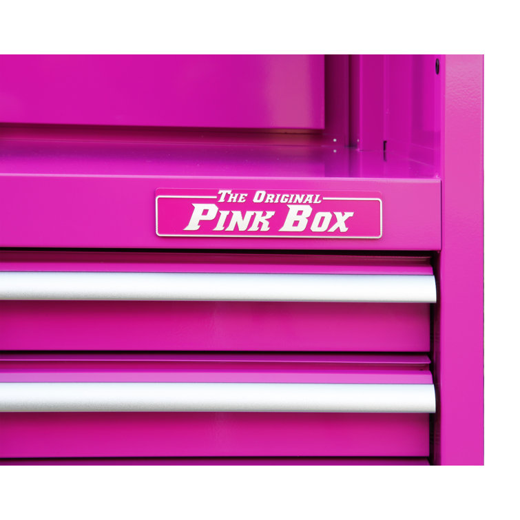 Vibrant Pink 41'' Steel 8-Drawer Top Tool Chest with Built-in Lock