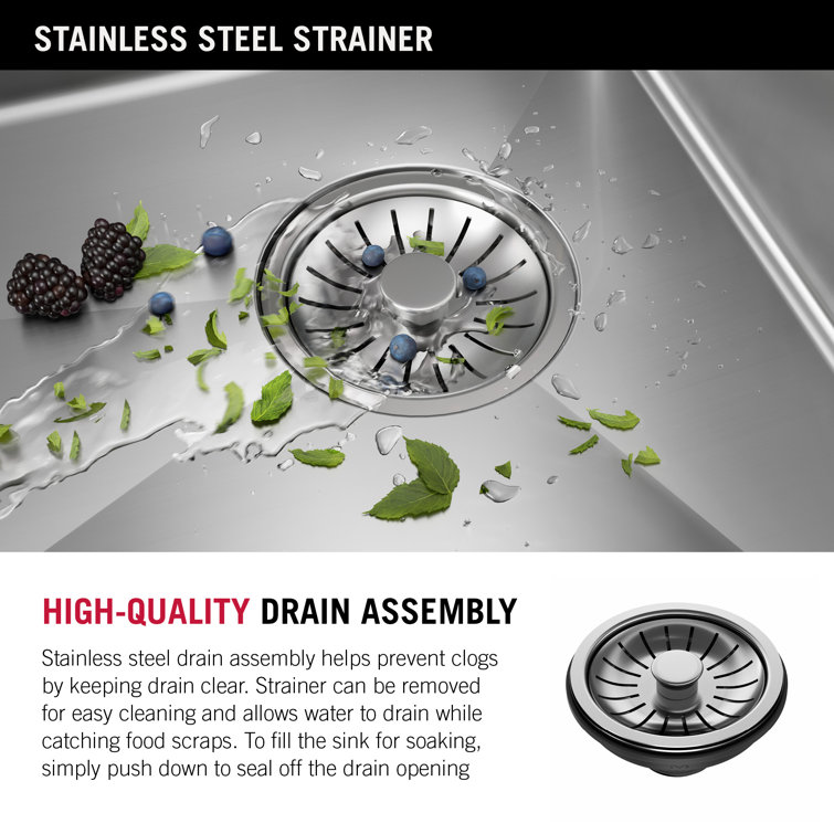 30-Inch Brushed Stainless Steel Farmhouse Drop-In Sink