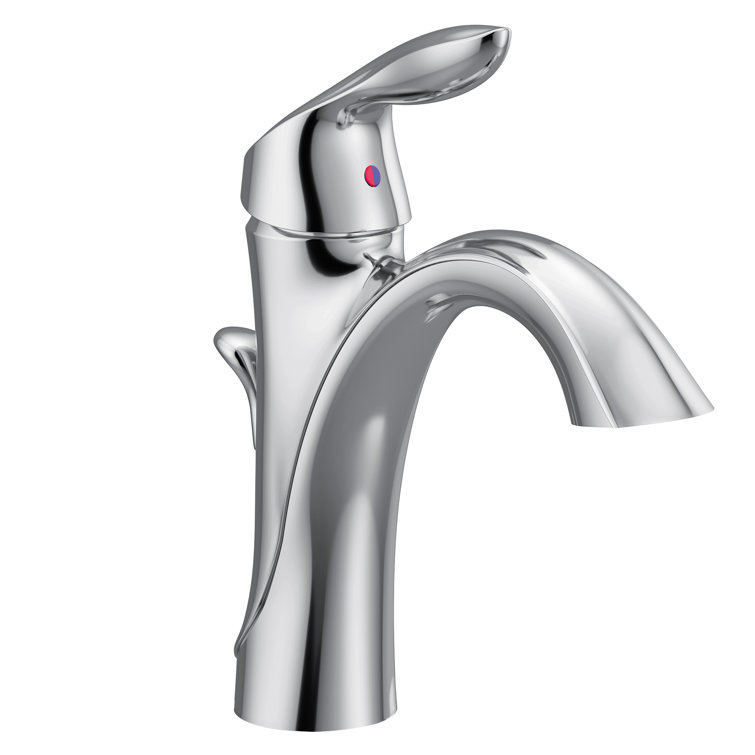 Eva Transitional High Arc Single Handle Vessel Faucet in Distressed Bronze