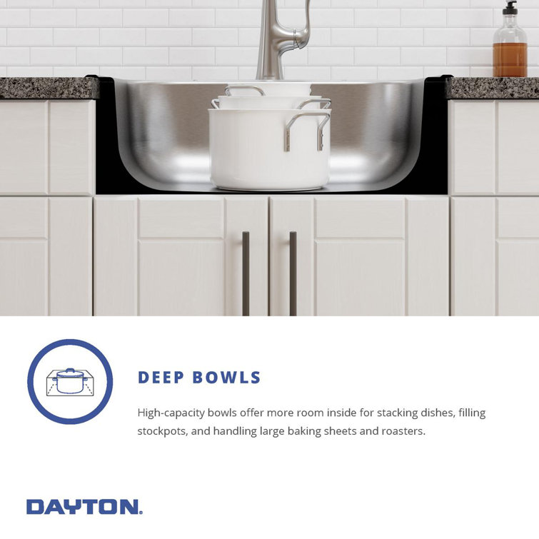 Elite Satin Stainless Steel Single Bowl Drop-In Kitchen Sink