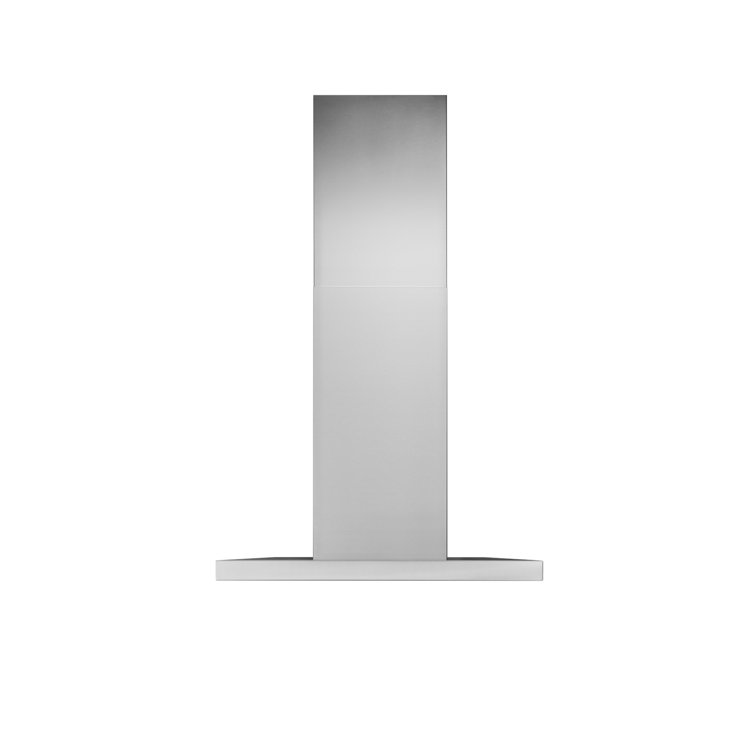 Broan 36" Stainless Steel Convertible Island Range Hood with LED Lighting