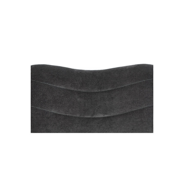 Gray Polyester Blend Swivel Accent Chair with Matching Legs